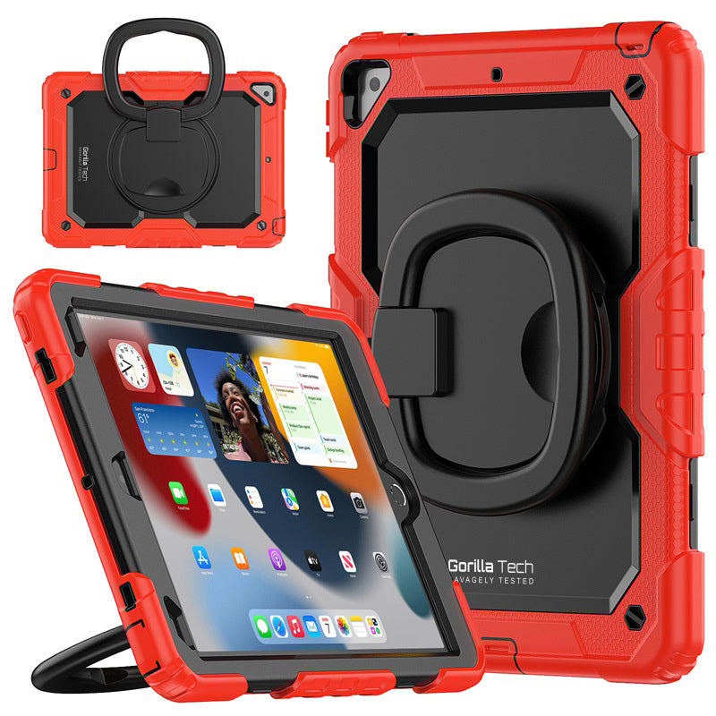 Étui Gorilla Tech Armour Rouge Pour iPad 10.2"/Pro 10.5"/Air3 (2021/2020/2019)