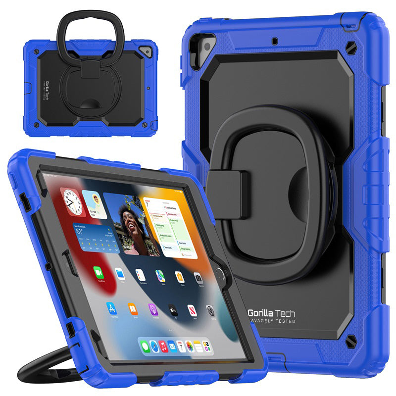 Étui Gorilla Tech Armour Bleu Pour iPad 10.2"/Pro 10.5"/Air3 (2021/2020/2019)