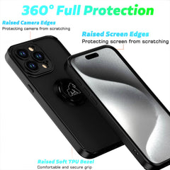 Coque Gorilla Tech  Shadow Ring Noir Pour Apple iPhone 12 Pro Max (6.7")