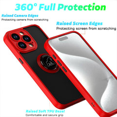 Coque Gorilla Tech Shadow Ring Rouge Pour Apple iPhone 12 Pro Max (6.7")