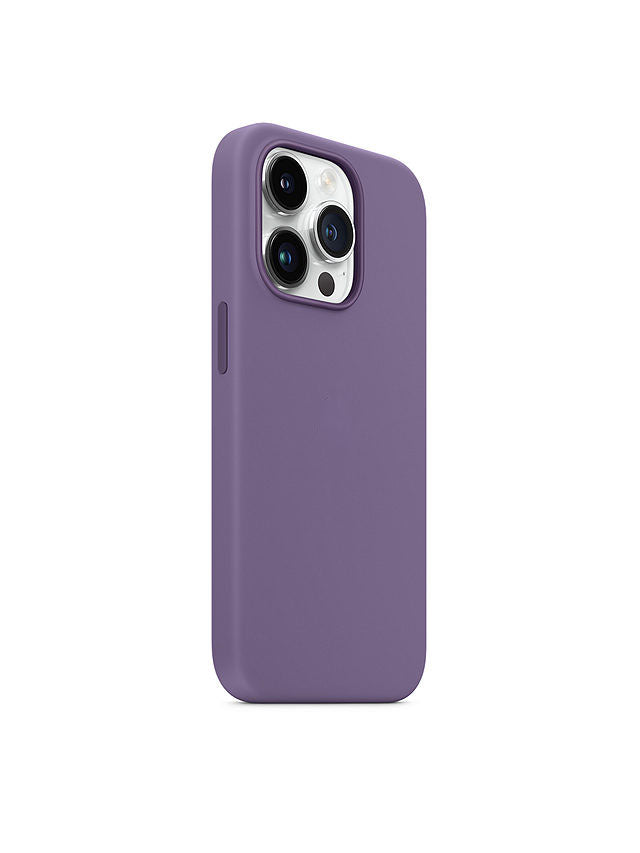 Coque En Silicone Gorilla Tech Violet Foncé Apple Original Color Qualité Premium Pour Apple iPhone 14 Pro