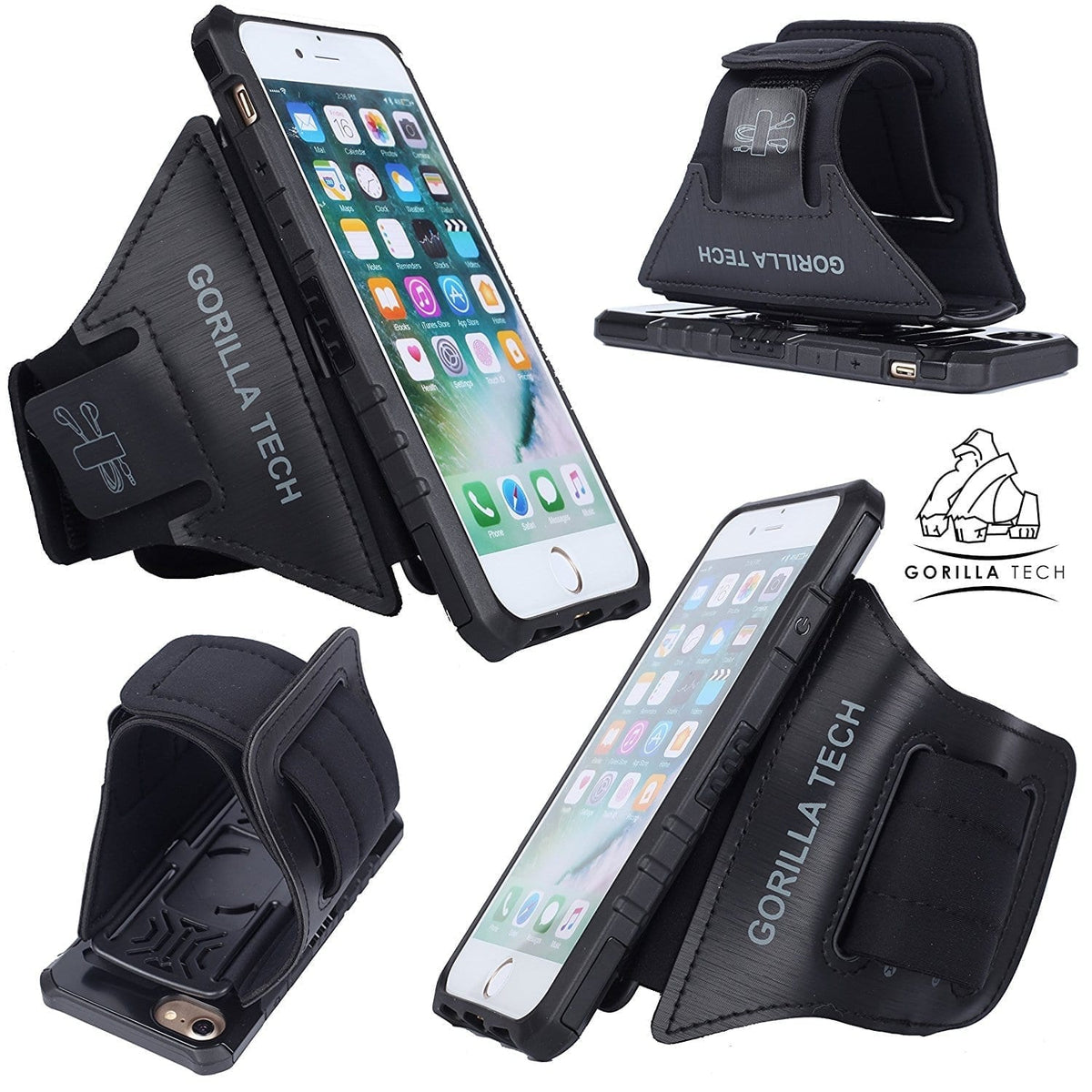 Armband-Coque Survivor Gorilla Tech Pour Apple iPhone 6/6S/7/8 Plus