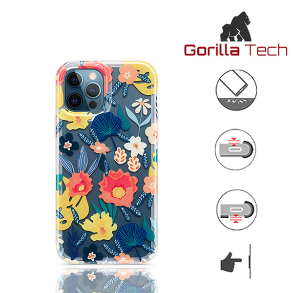 Coque Gorilla Tech Silicone Summer Flower Case Type 2 pour iPhone 11