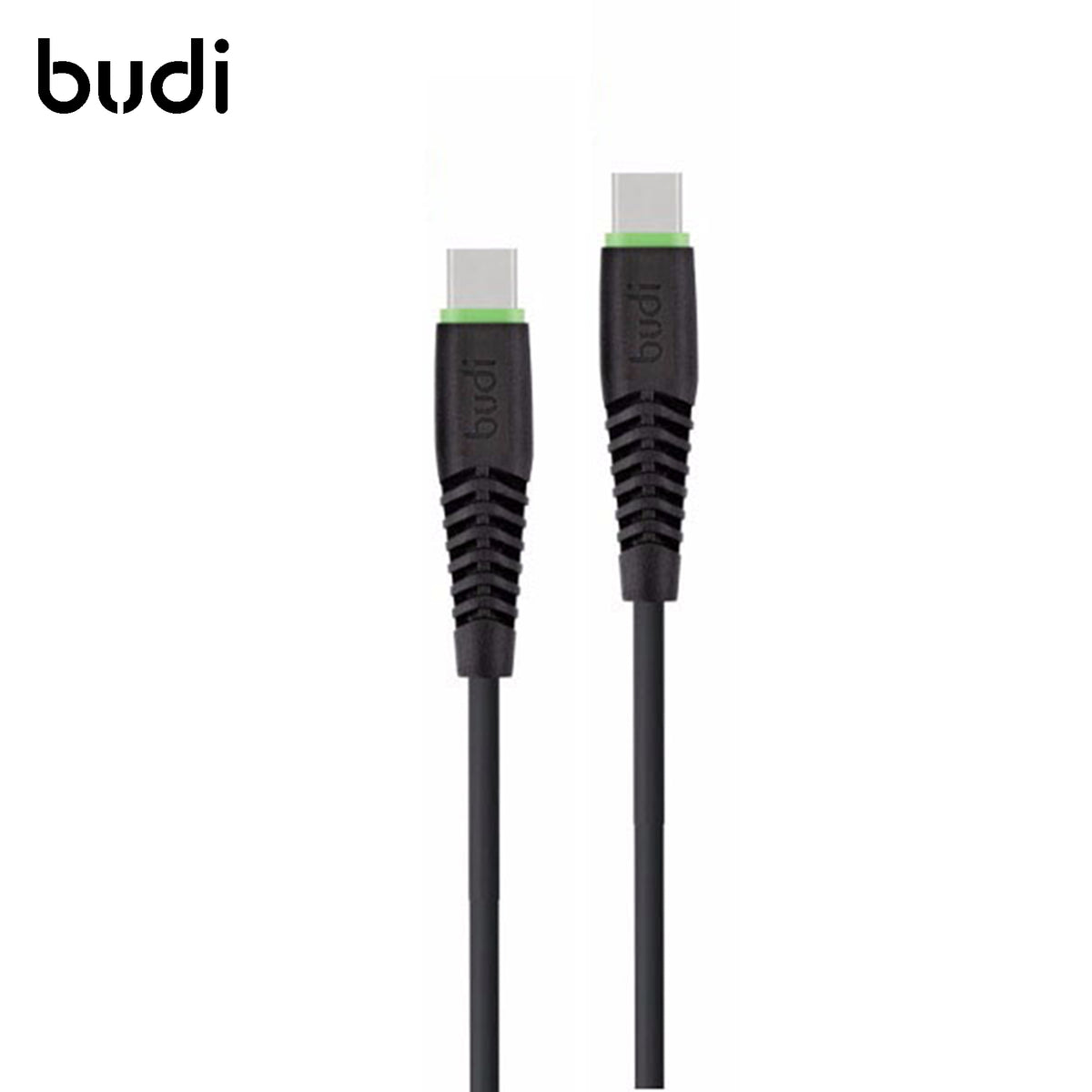 Cable Budi noir qualité premium pour Type C - Type C