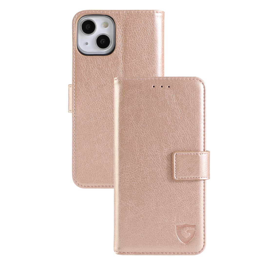 Gadget Shield Classic Book For Apple iPhone 13 Pro Rose Gold