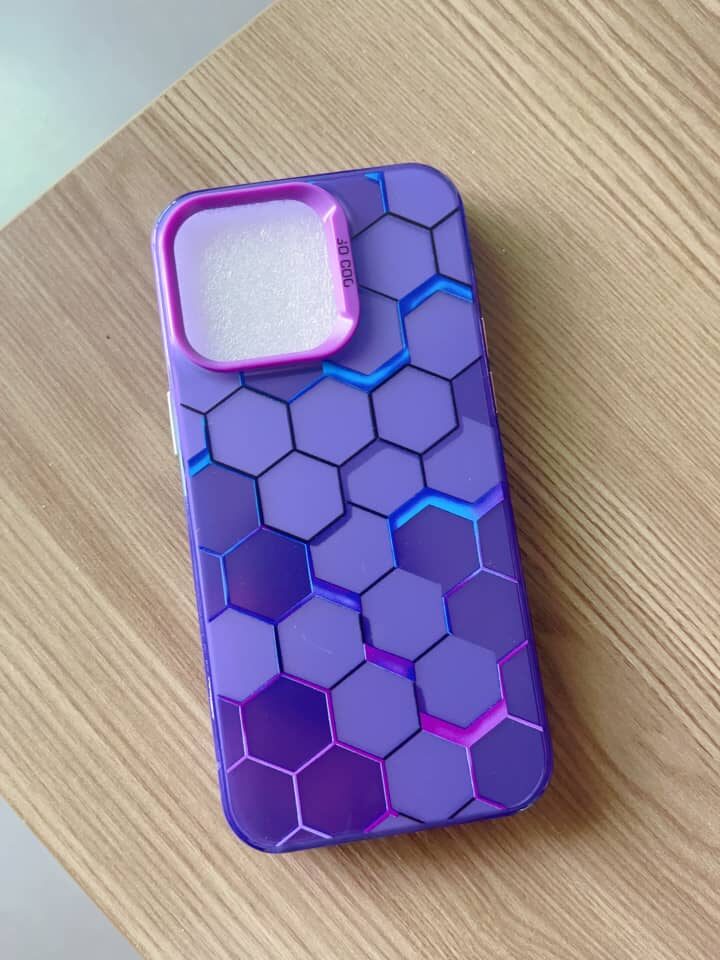 Coque Gorilla Tech Marble Nouveau Design De Couleur Violet Pour Apple iPhone 15 Pro Max