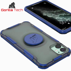 Coque Gorilla Tech Pop Shockproof Magnétique  Bleu Pour iPhone 12 Pro Max (6.7")