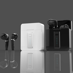 Ecouteur bluetooth Musky blanc compatible IOS et Android (qualité  platinium)