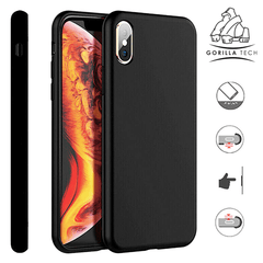 Coque En Silicone Gorilla Tech Noir Qualité Qremium Pour Apple iPhone 7/8/SE 2020