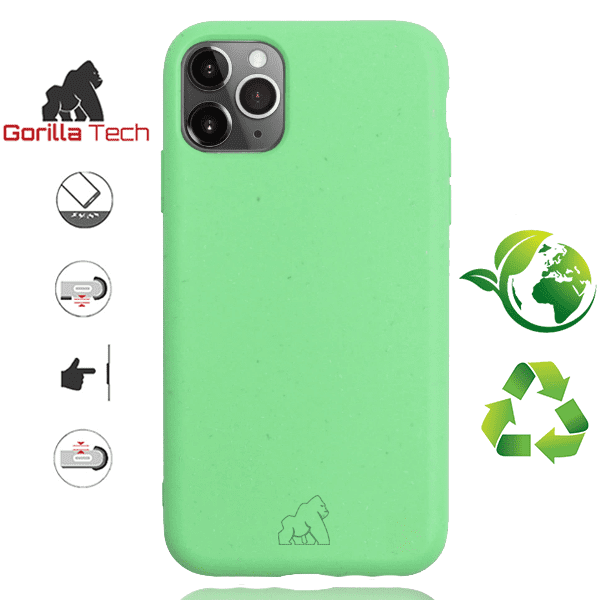 Coque Biodégradable Vert Gorilla Tech Pour Apple iPhone 11 pro