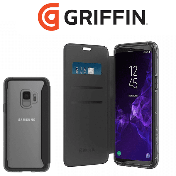 Etui Griffin survivor transparent pour Samsung Galaxy s9 Plus