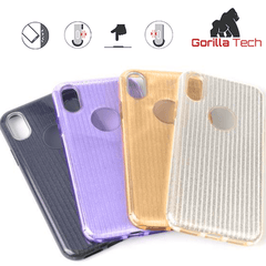 Coque Gorilla Tech Glitter Gel violet pour Apple iPhone 11 Pro (nouvelle generation)