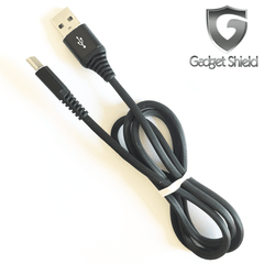 Cable Gadget Shield noir qualité premium pour Type c