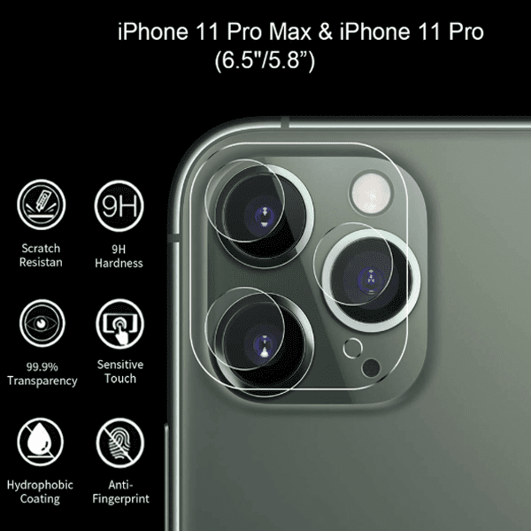 Film En Verre Pour Caméra Arrière Apple iPhone 12 Pro (6.1")