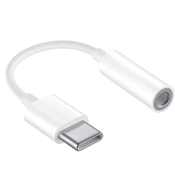 Adaptateur cable Type-C vers mini-jack 3,5 mm pour Huawei