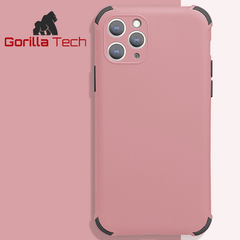 Coque silicone shockproof Gorilla Tech rose pour Apple iphone 11