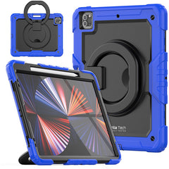 Étui Gorilla Tech Armour Bleu Pour iPad Pro 12.9" (2022/2021/2020/2018) Universal