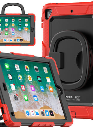 Étui Gorilla Tech Armour Rouge Pour iPad 9.7" (2018/2017/2016/Air 2/ Air) Universal