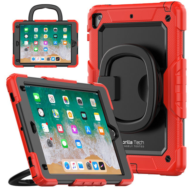 Étui Gorilla Tech Armour Rouge Pour iPad 9.7" (2018/2017/2016/Air 2/ Air) Universal