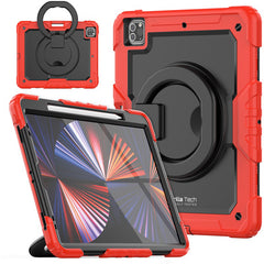Étui Gorilla Tech Armour Rouge Pour iPad Pro 12.9" (2022/2021/2020/2018) Universal