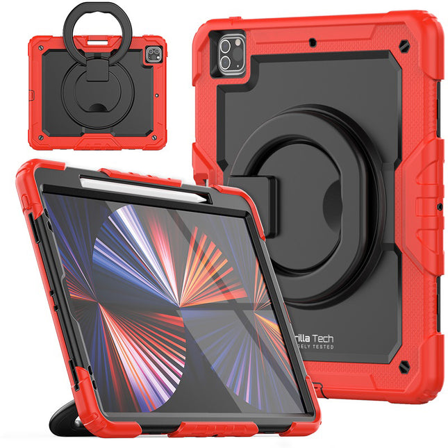 Étui Gorilla Tech Armour Rouge Pour iPad Pro 11" (2022/2021/2020/2018)