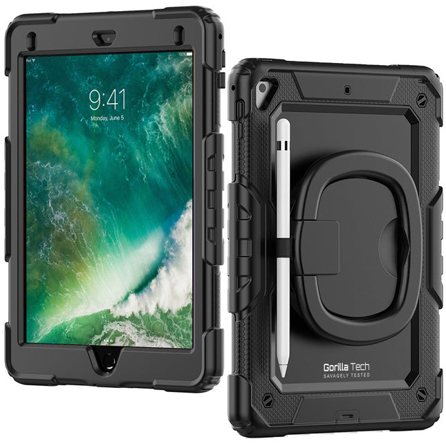 Étui Gorilla Tech Noir iPad Armour Pour iPad 9.7" (2018/2017/2016/Air 2/ Air) Universal