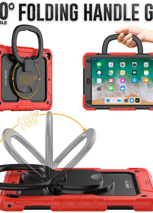 Étui Gorilla Tech Armour Rouge Pour iPad 9.7" (2018/2017/2016/Air 2/ Air) Universal