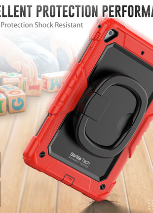 Étui Gorilla Tech Armour Rouge Pour iPad 9.7" (2018/2017/2016/Air 2/ Air) Universal