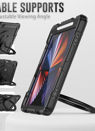 Étui Gorilla Tech Design Noir Pour iPad Pro 12.9" (2022/2021/2020/2018) Universal