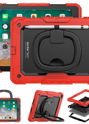Étui Gorilla Tech Armour Rouge Pour iPad 9.7" (2018/2017/2016/Air 2/ Air) Universal