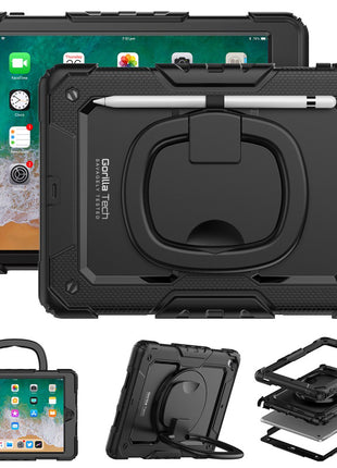 Étui Gorilla Tech Noir iPad Armour Pour iPad 9.7" (2018/2017/2016/Air 2/ Air) Universal