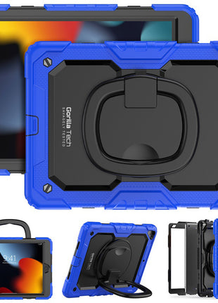 Étui Gorilla Tech Armour Bleu Pour iPad 10.2"/Pro 10.5"/Air3 (2021/2020/2019)