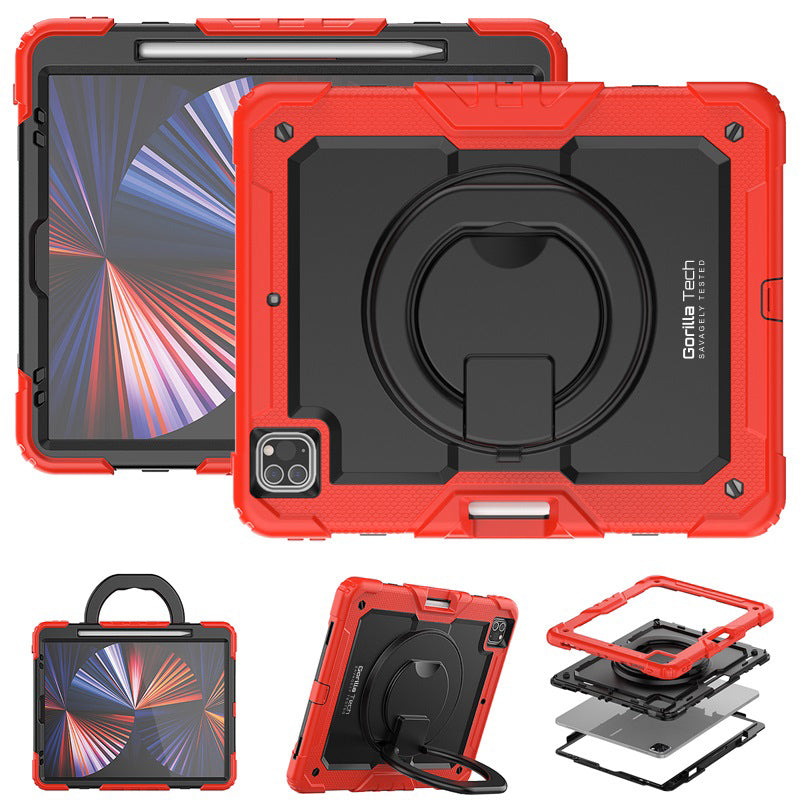 Étui Gorilla Tech Armour Rouge Pour iPad Pro 11" (2022/2021/2020/2018)