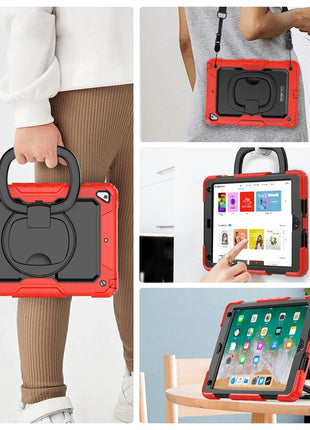 Étui Gorilla Tech Armour Rouge Pour iPad 9.7" (2018/2017/2016/Air 2/ Air) Universal