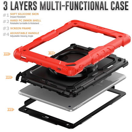 Étui Gorilla Tech Armour Rouge Pour iPad 9.7" (2018/2017/2016/Air 2/ Air) Universal