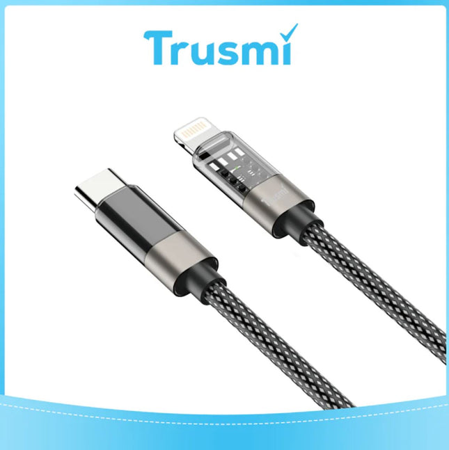 Trusmi Câble USB-C vers Lightning 20W - 1 mètre - CA36-098