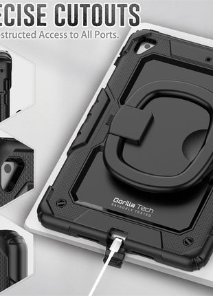 Étui Gorilla Tech Noir iPad Armour Pour iPad 9.7" (2018/2017/2016/Air 2/ Air) Universal