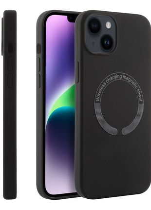 Coque En silicone Magnetique Gorilla Tech Noir Qualité Premium Pour Apple iPhone 13 Pro