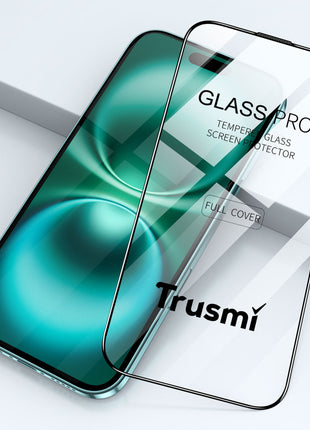 Protecteur d'écran en verre trempé incurvé 3D pour Samsung  Galaxy A55 5G/A35 5G 3D Transparent, anti-traces de doigts et couverture intégrale