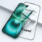 Protecteur d'écran en verre trempé incurvé 3D pour Samsung  Galaxy A55 5G/A35 5G 3D Transparent, anti-traces de doigts et couverture intégrale