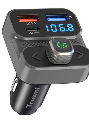 Chargeur De Voiture Rapide CC10-01 54W 1A1C Transmetteur FM