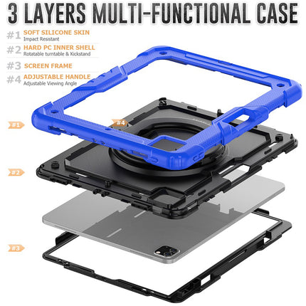 Étui Gorilla Tech Armour Bleu Pour iPad Pro 12.9" (2022/2021/2020/2018) Universal