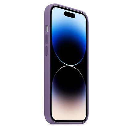 Coque En Silicone Gorilla Tech Violet Foncé Apple Original Color Qualité Premium Pour Apple iPhone 14