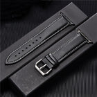 Bracelet  Vintage En Cuir Noir Pour Apple Watch Taille 44mm/45mm/46mm/49mm