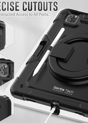Étui Gorilla Tech Armour Noir Pour iPad Air 13 (2024)
