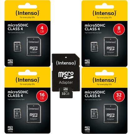 Intenso 16GB SD Carte Mémoire (Class 10)