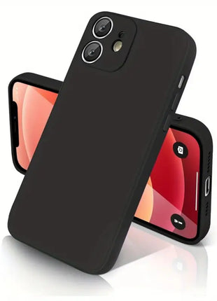 Coque En Silicone  Noir Qualité Premium Pour Apple iPhone 14 Pro Max (Bulk)