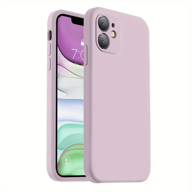 Coque De Charge Magnétique Sans Fil Magsafe En Silicone Rose Souple Pour iPhone 17 Pro