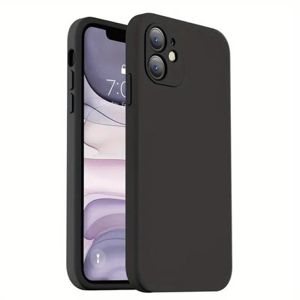 Coque en Silicone  Noir Qualité Premium Pour  Apple iPhone 16 Plus