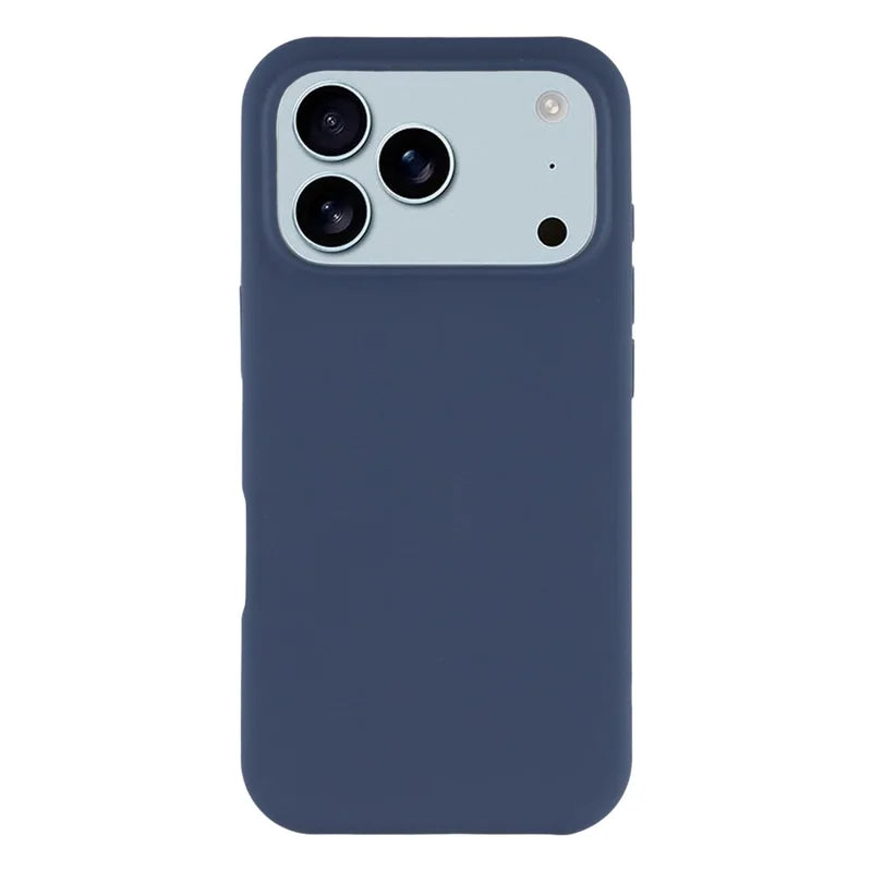 Coque De Charge Magnétique Sans Fil Magsafe En Silicone Bleu Souple Pour iPhone 17 Pro